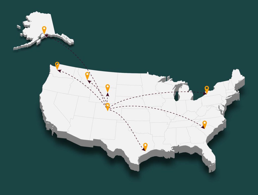 Pigler Autmation USA Expansion Map