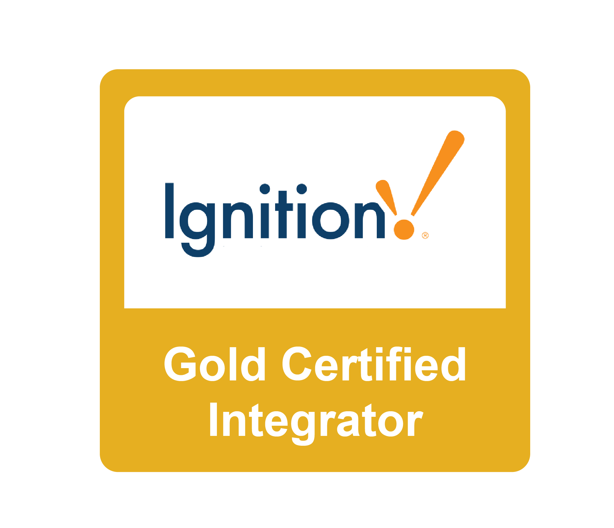 Ignition Gold Certified Integrator